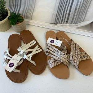 NWT Universal Thread & A New Day Women’s sandals size 11 $16 #27